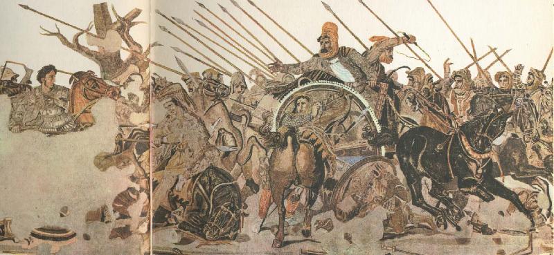 william r clark alexanders astundan att erovra och utforska nytt land ledde till hans faltts fatag mot perserkungen derius III s stora armeer